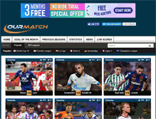 Tablet Screenshot of ourmatch.net